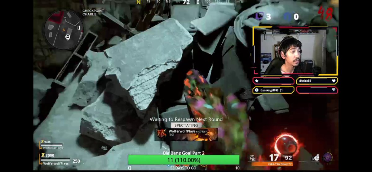 StonedSamurai32's tweet photo. 48 rounds! And made it to another follower goal. ✊ #goinplaces #smallstreamers #twitch https://t.co/N6QGKOG4tb