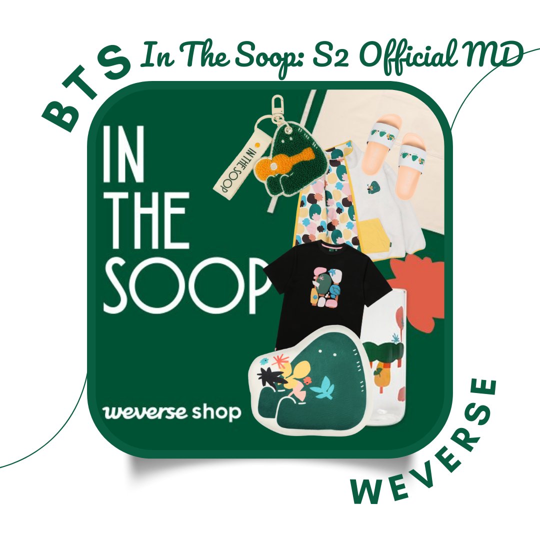 modu_shoppe's tweet photo. PRE-ORDER | #BTS IN THE SOOP: S2 OFFICIAL MERCH 🌳💚
♡ Pricelist: Check photos below
♡ Terms: 50% DP; Balance after 30 days
♡ Can order until sold out
♡ ETA in PH: 3-4 weeks upon ship out from Korea
💌 Send us a DM for inquiries! 🤗
#ModuShoppePHGo https://t.co/bLp8hQ1JUF