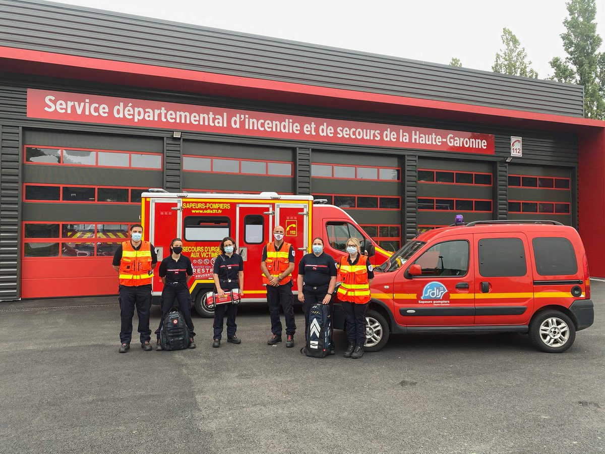 sdis31officiel's tweet photo. Dans le cadre de l'ouverture des nouvelles casernes en #HauteGaronne, nous avons le plaisir de pouvoir compter sur la présence de 6️⃣ infirmiers de sapeurs-#pompiers à #Montgiscard, 1️⃣ à #Aussonne et 2️⃣ à Toulouse #Delrieu. Bienvenue à eux !
➡️https://t.co/5nQU3twVAN https://t.co/h9oQCaaIBG
