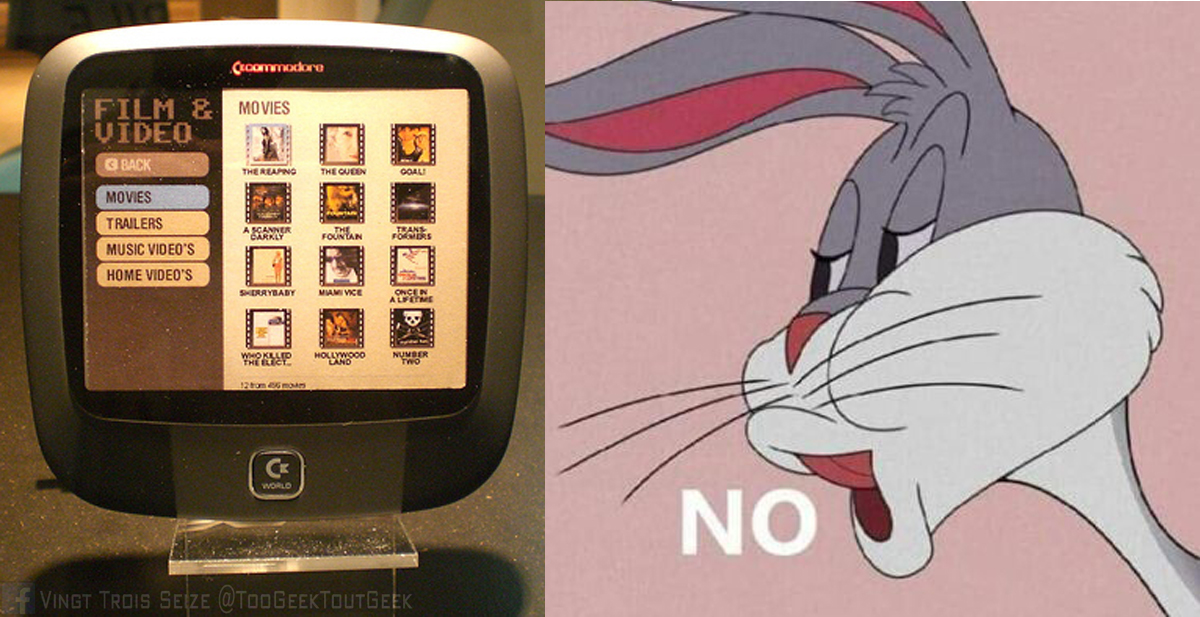 VingTroiSeize's tweet photo. #NotARealCBM #CBM #NotACommodore #commodore #Trap #Fail https://t.co/CZRqmmHnCT