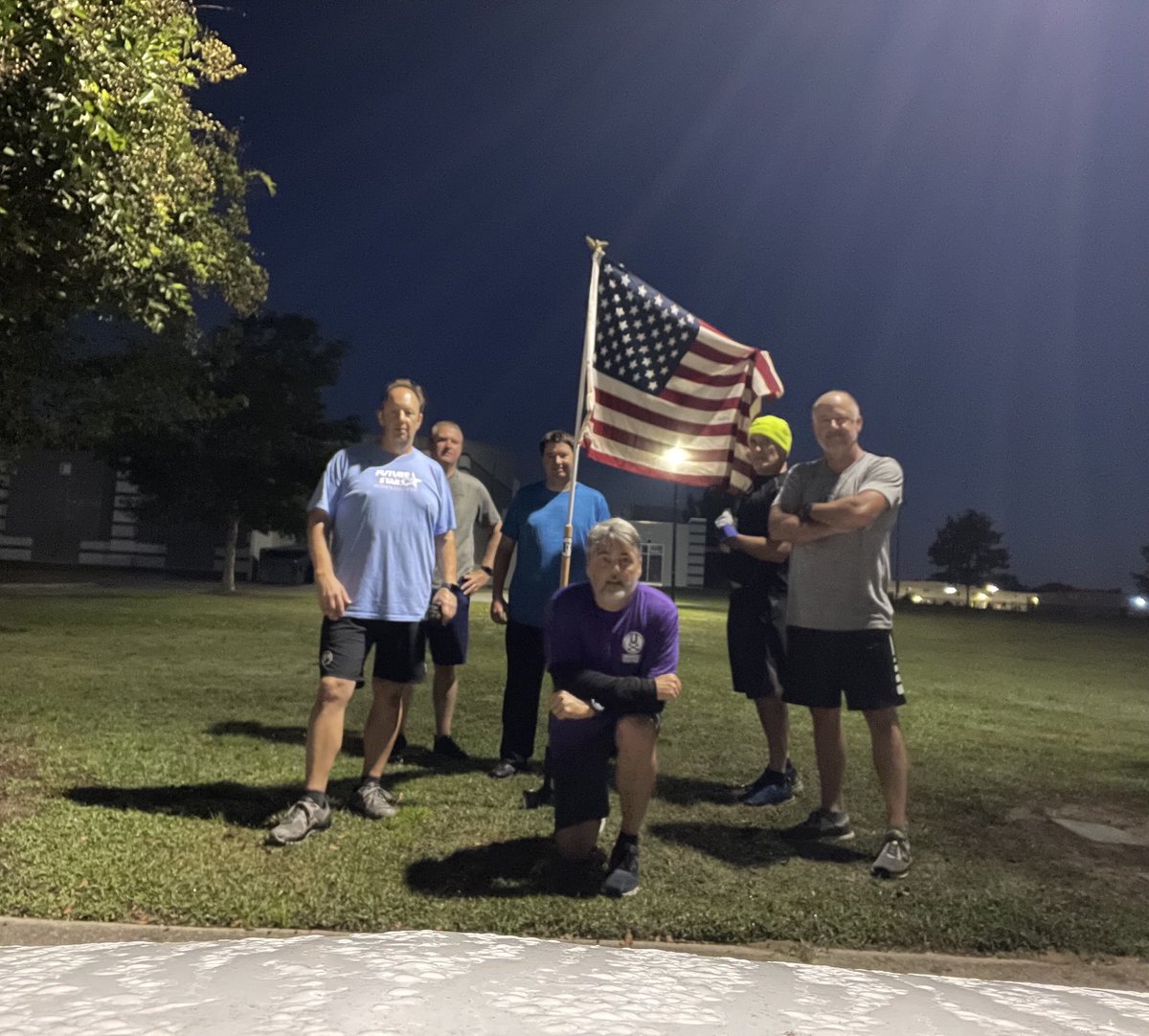 ⁦<a href="/F3ENC/">F3ENC Crossbones</a>⁩  6 studs showed up for a beatdown at #breakdown this morning. Thanks Monarch for the Q.