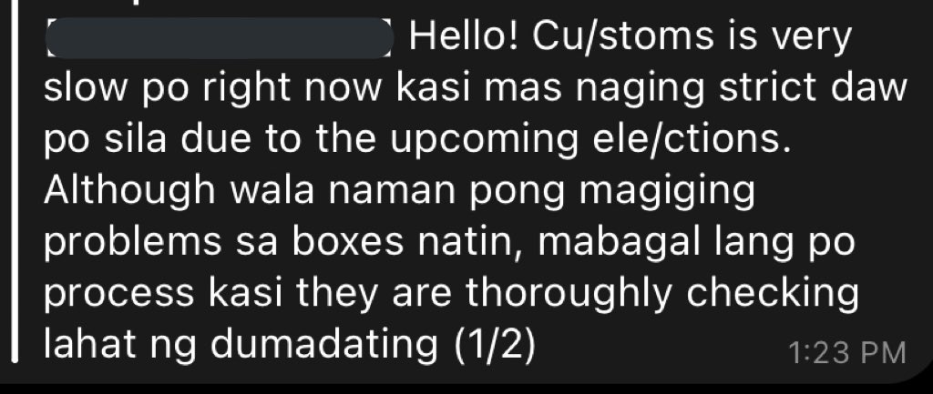 bichicarts's tweet photo. #bichiupdates 

hi biches! expect some delays in receiving items under box 14 due to the reason stated. thank you! https://t.co/0P9UgMBhrC