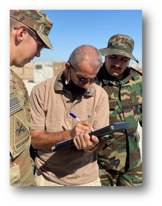DepDirMAGN's tweet photo. Mondays are for divestments! @CJTFOIR divested multiple types of small arms ammunition to the @KRG_MOPE that will provide #Peshmerga forces a significant increase to their firepower and overmatch capabilities to #DefeatDaesh! #StrongerTogether #AdviseandAssist https://t.co/BUhxl5W5Cl