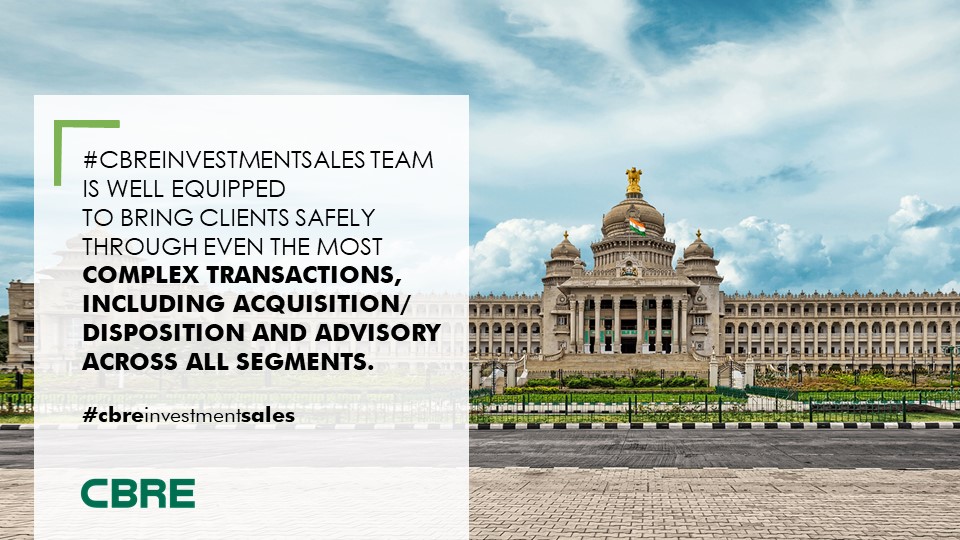 CBRE_India's tweet photo. Our exceptional market team of professionals offers integrated #investment sales services across the real estate cycle to create value across all the assets.

Choose the #CBREInvestmentSales team for sheer excellence: https://t.co/K9ouSqut7r

#CBREIndia #RealEstateInvestment https://t.co/5Q7kGVhhw1