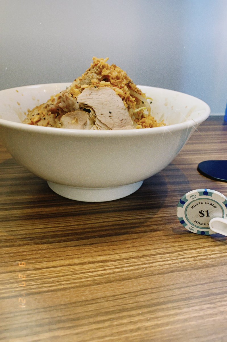 3Lvfriend's tweet photo. 今日は夢を語れ岐阜にお邪魔した😊
二郎系の汁なしは初めて食べたけど想像よりすごい美味しかったから機会があればまた行きたいなー! https://t.co/ZBuQZyRDDq