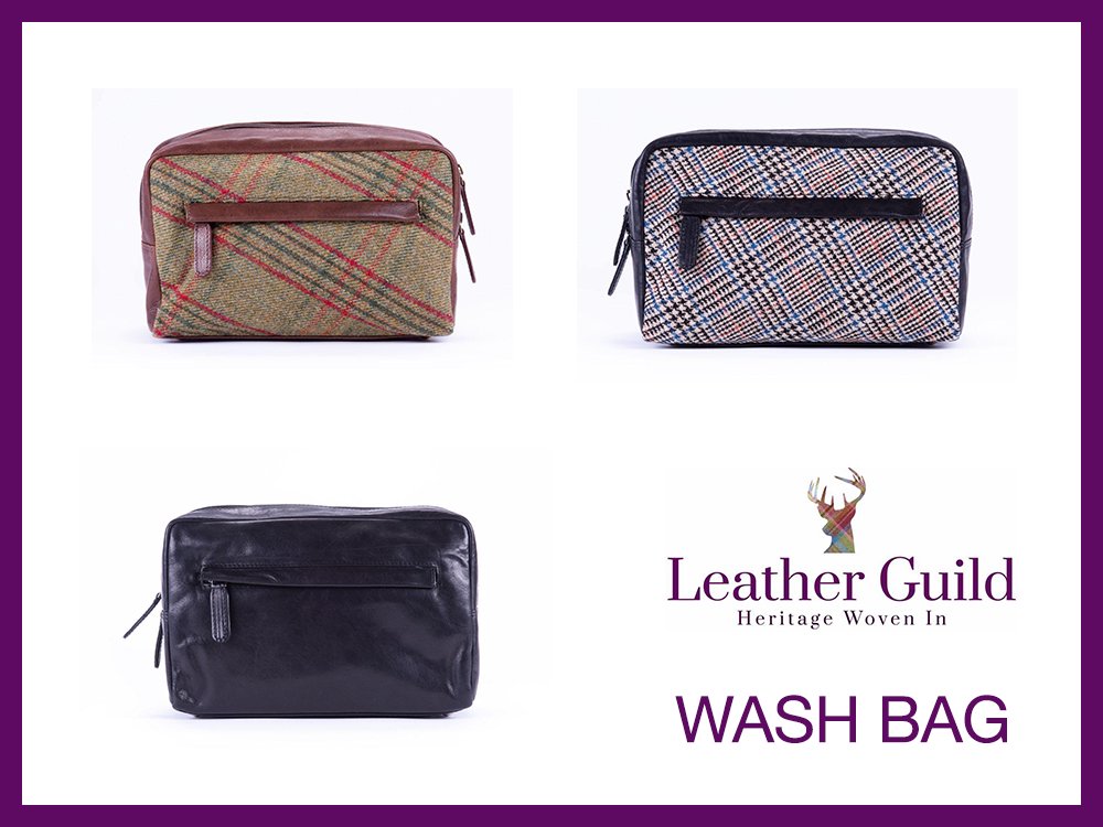 Leather_Guild's tweet photo. Now that we can all travel a bit more freely again, a beautiful #washbag can add something special to your customers trips.

Our traditional gents wash bags come in a range of leather and tweed finishes.

See the full range - 
https://t.co/o0DrSYv4MU

 #leatherandtweed #wholesale https://t.co/myGeuN9ALF