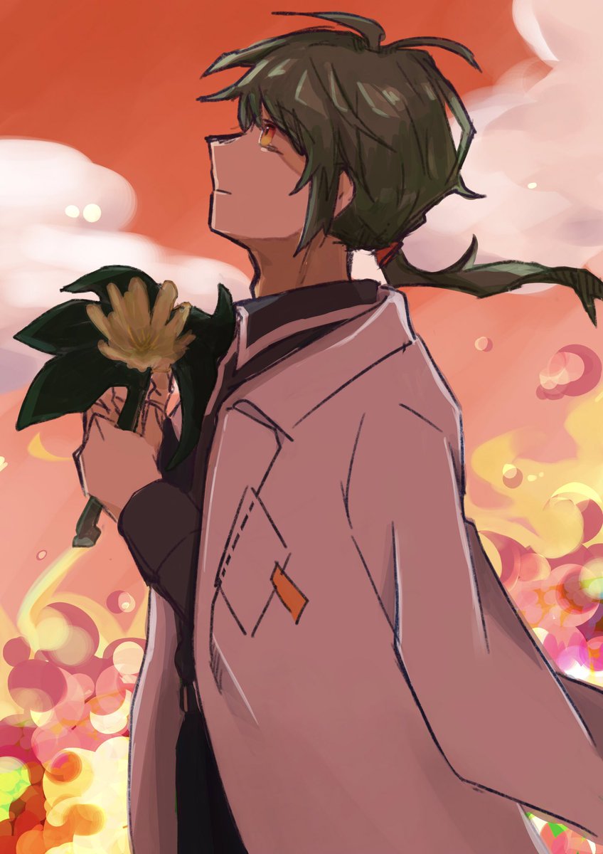 aster_0012's tweet photo. 花畑に火を点けよう。 https://t.co/X15GociCHg