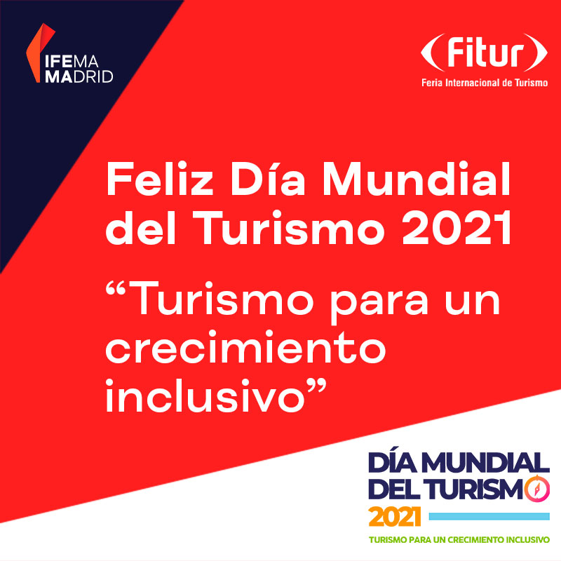 Este año celebramos el #DíaMundialdelTurismo con el lema “Turismo para un crecimiento inclusivo”.

El #DíaMundialdelTurismo celebra la capacidad del sector de impulsar un desarrollo inclusivo y el papel que desempeña en la promoción del respeto mientras genera oportunidades.