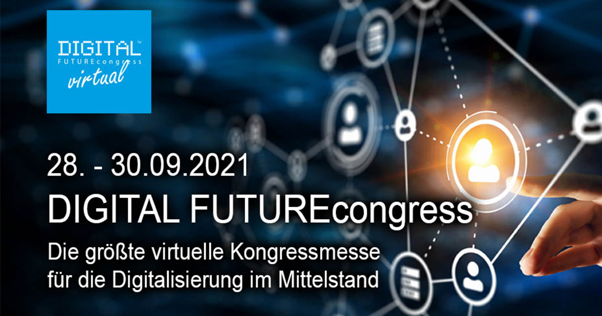 Morgen startet der DIGITAL FUTUREcongres virtual national. Verpassen Sie nicht den Vortrag unseres Business Alliance Managers
28.09. | 09:05 - 09:25 | Mobiles Dokumentenmanagement – Ihr mobiles Büro immer dabei
Jetzt Gratis-Tickets sichern
virtual.digital-futurecongress.de/de/besucher/ti…

#windream #dms