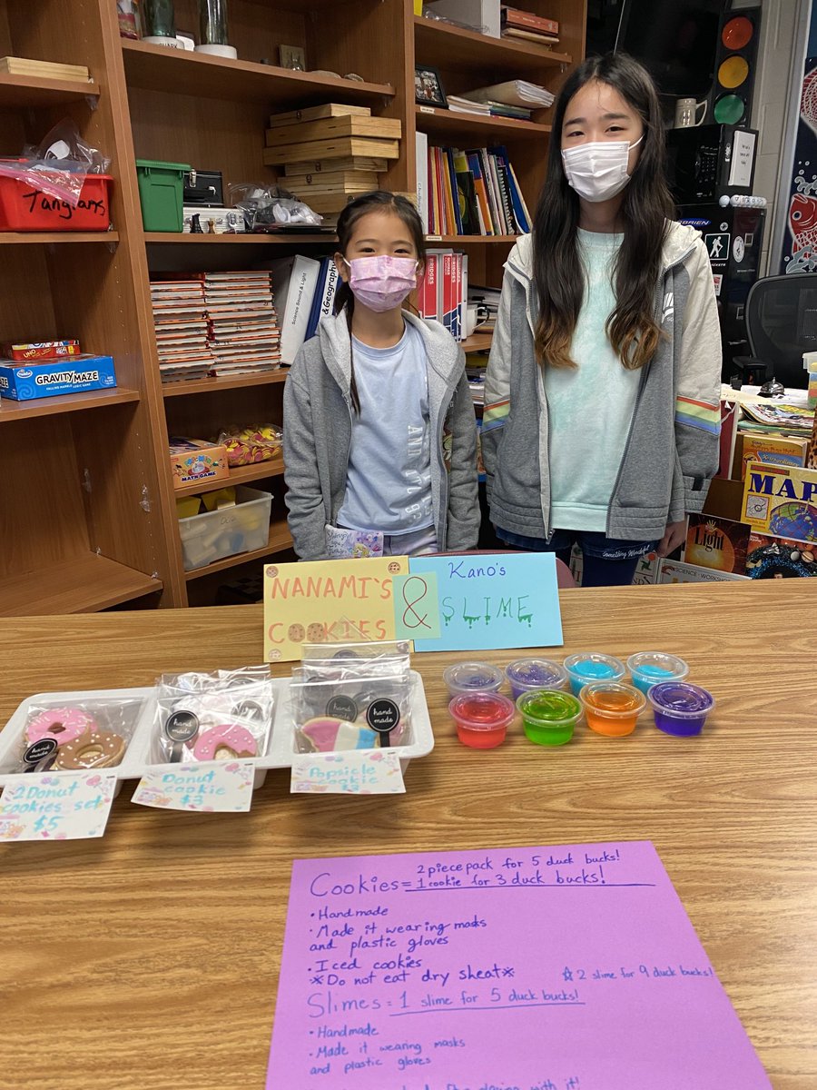 MillB19's tweet photo. First “selling day” was a huge success. Entrepreneurship is thriving in 5th grade here at IRE. ⁦@ireDCSD⁩ https://t.co/tOI4Up2B5F