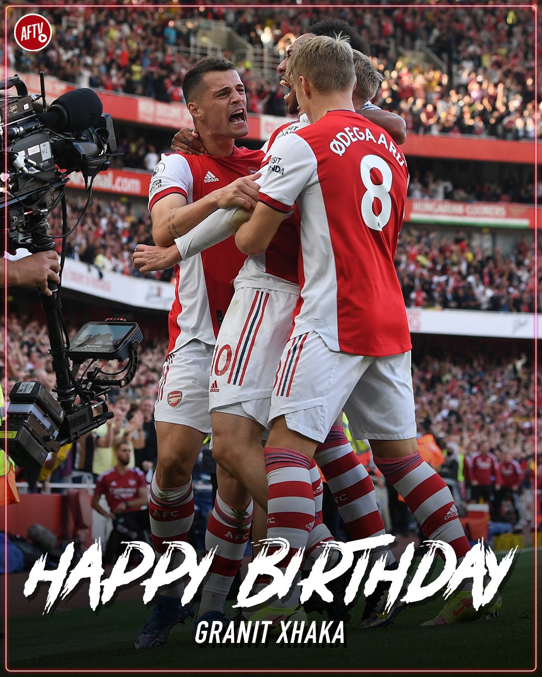 Happy 29th birthday to Granit Xhaka!    