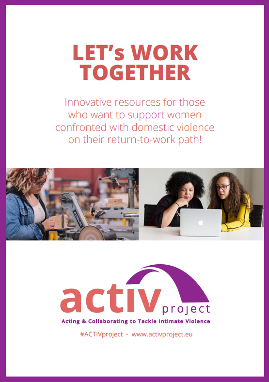 Making_Projects's tweet photo. ✊Discover the #ACTIVproject 

💜Focused on the socio-professional (re)integration of women confronted with #domesticviolence 

😱Check our flyer https://t.co/mbg3DhCYjT  
#CEPS w/@FondationFACE @PLS_news @USVreact 

#womensupportingwomen #womenpower https://t.co/CUF1zDda9L