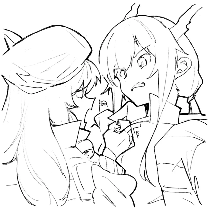 スワチェンらくがき
#アークナイツ 