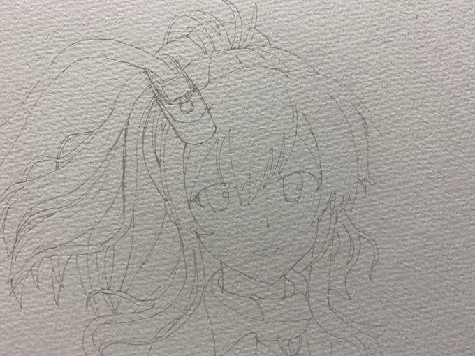 サラトガさんの途中絵です。
今回も最初は雰囲気で描きつつ、ワンドロ挑戦でしたので塗り作業も並行して行いました!
(なお実際にはツードロくらいになってしまいました…笑)

今回も沢山のいいねリツイートリプライ等、本当にありがとうございました‼️😊✨✨ 