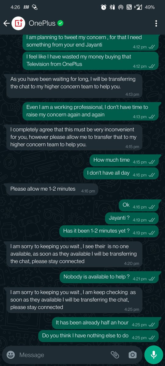 xhbuhs's tweet image. Purchased a new TV 5 months ago, it got malfunctioning, raised my concern , part got repaired but still the same issue , I have been escalating the issue since , still no response. Kindly help @oneplus @OnePlus_IN @OnePlus_Support #oneplusfraud #onepluspoorservice