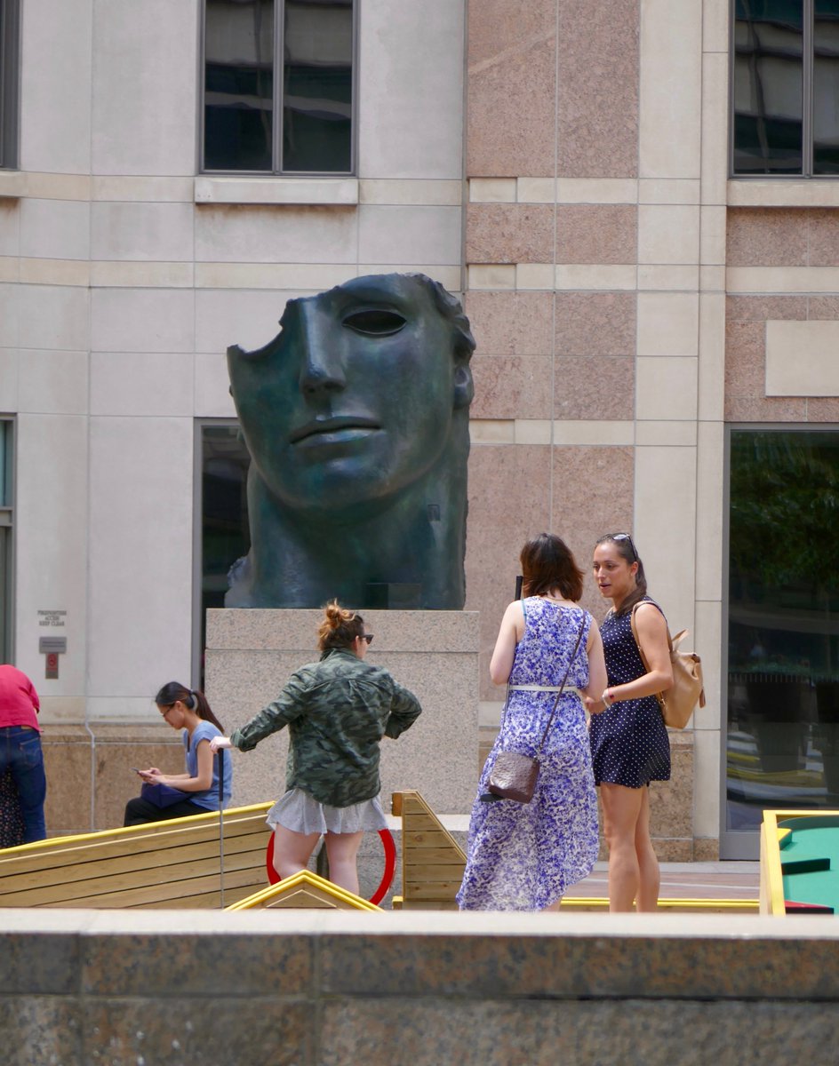 IanCrofton's tweet photo. At Canary Wharf on the Isle of Dogs: “We made our way round the shiny new financial district, walking amongst imposing bank headquarters, frothing fountains, chunky pieces of newly commissioned sculpture ...” From #FringedWithMudAndPearls: An English Island Odyssey  @BirlinnBooks https://t.co/FyHxhQnh6G