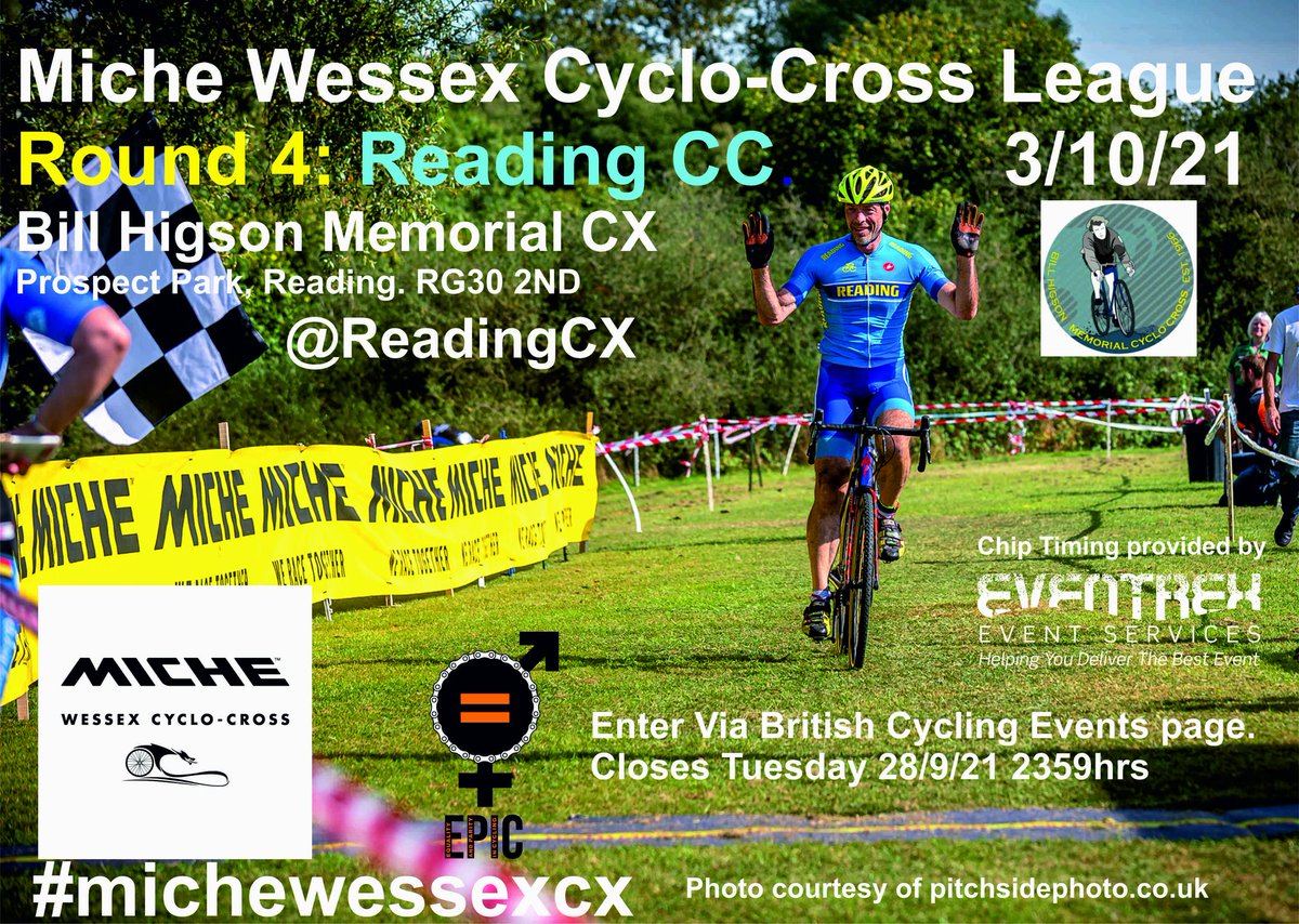 WessexCycloCross (@wessexcx) on Twitter photo Get entered for #michewessexcx <a href="/ReadingCX/">Bill Higson Memorial CX</a>, featuring the world renowned "Hilly MacHillface" , and "The Chute" .
Will it stay dry?? 🤔☔
#slipsliding #mud #cx #cyclocross #probablythebestcxleagueintheworld
🏁🚴🚴♀️🚴♂️🚴♀️🚴🏆 britishcycling.org.uk/events/details… Get entered for #michewessexcx <a href="/ReadingCX/">Bill Higson Memorial CX</a>, featuring the world renowned "Hilly MacHillface" , and "The Chute" .
Will it stay dry?? 🤔☔
#slipsliding #mud #cx #cyclocross #probablythebestcxleagueintheworld
🏁🚴🚴♀️🚴♂️🚴♀️🚴🏆 britishcycling.org.uk/events/details…