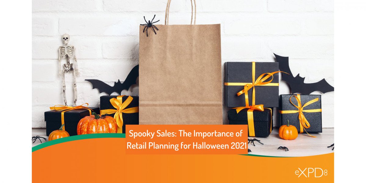 eXPD8_fm's tweet photo. 👾 #Halloween is nearly here! How many #Brands have secured their #retailsupportservices. eXPD8 is here to #help. UK #retail brands must #plan! Check the latest #blog https://t.co/gazIa5rt6K and to learn more email us at hello@expd8.co.uk #seasonal #sales #fieldmerchandising🎃👻 https://t.co/3qGcu4v8Sq
