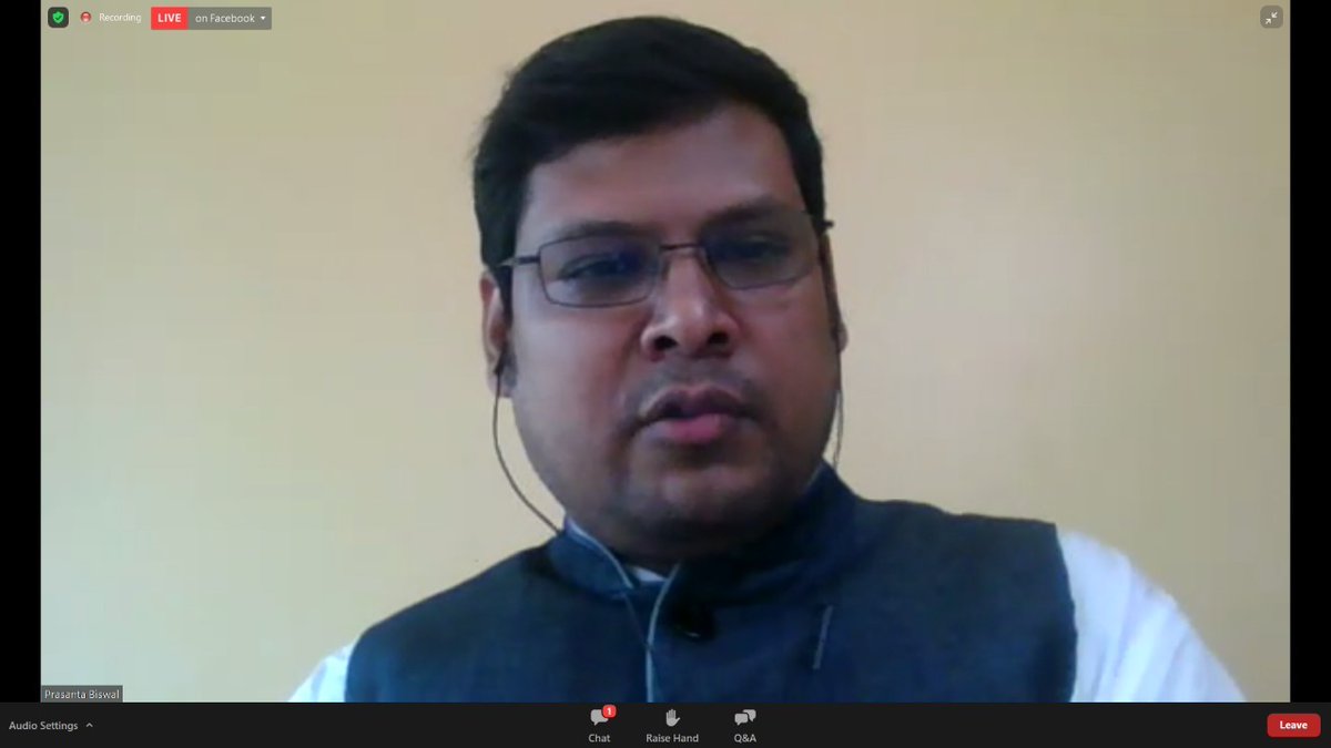 NF_Tech4Good's tweet photo. "#womenentrepreneurship cannot be looked at in isolation. We have to look at the entire ecosystem so that more women come into the entrepreneurship space"- Prasanta Biswal @TheJSWGroup at a panel discussion on CSR4HER at #Script4HER https://t.co/zKCw17kK7V