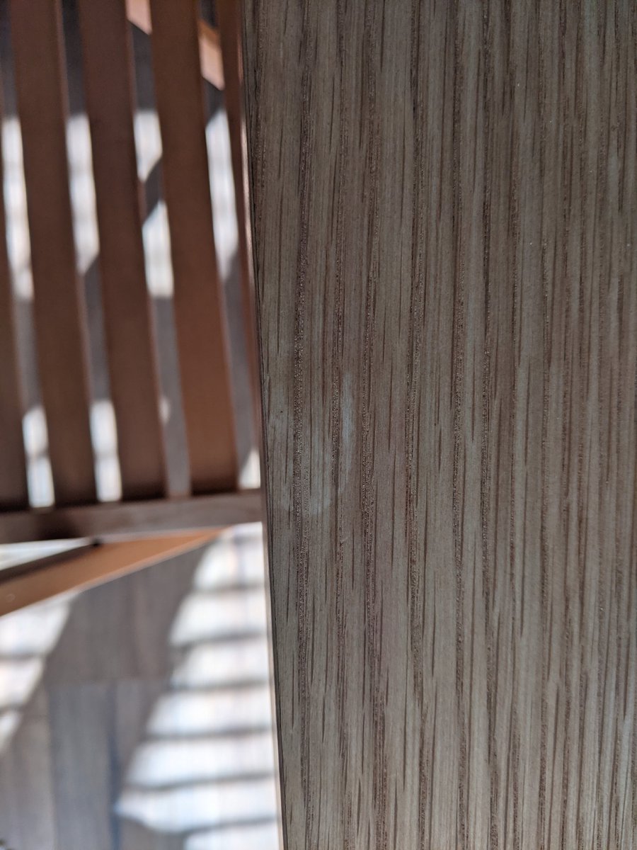brightygracie's tweet photo. @ArgosHelpers received heath habitat table yesterday and on assembly horrible mark on it! Please advise. https://t.co/To91SQSq47