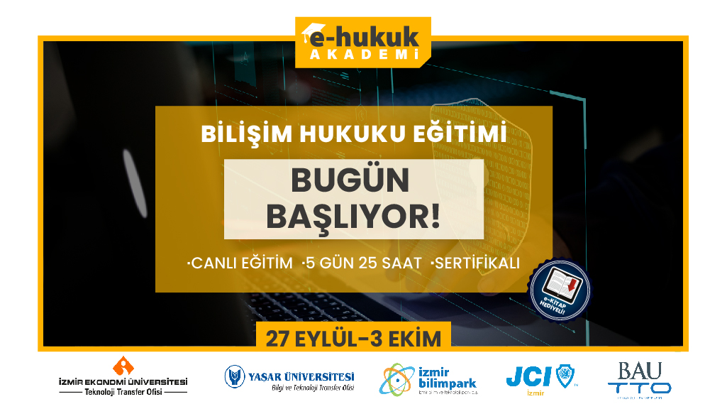 Bilişim Hukuku Eğitimi'ne göstermiş olduğunuz ilgi için teşekkür ederiz 🤩

Bugün 5 günlük bir maratonun ilk günü ve bizler öğreneceğimiz her yeni bilgi için çok heyecanlıyız. Bu akşam 20.00'de Bilişim Hukuku Eğitimi başlıyoor 🥳

e-hukuk.com.tr/bilisim-hukuku…

#bilişim #bilişimhukuku