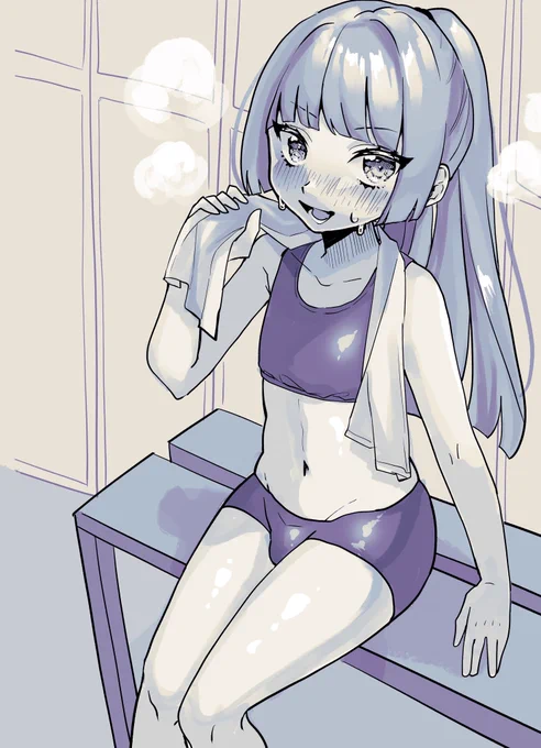 ジムで声かけた美少女が男の娘だった時せっかくだからサウナに誘おうかな 