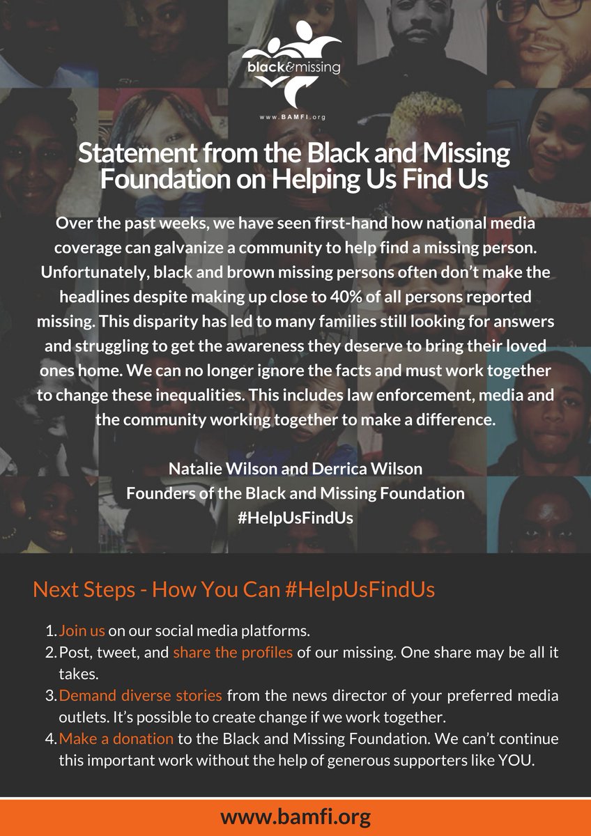 Blk & Missing FDN tweet media