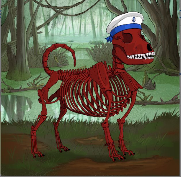fxullx's tweet photo. 2 more for the bone collection. Don’t forget to snag yourself some cheap hounds while you still can 

#WickedBoneClub #wicked #NFT #NFTCommunity #wickedhounds #WCKD https://t.co/8fpvHDz1Mo