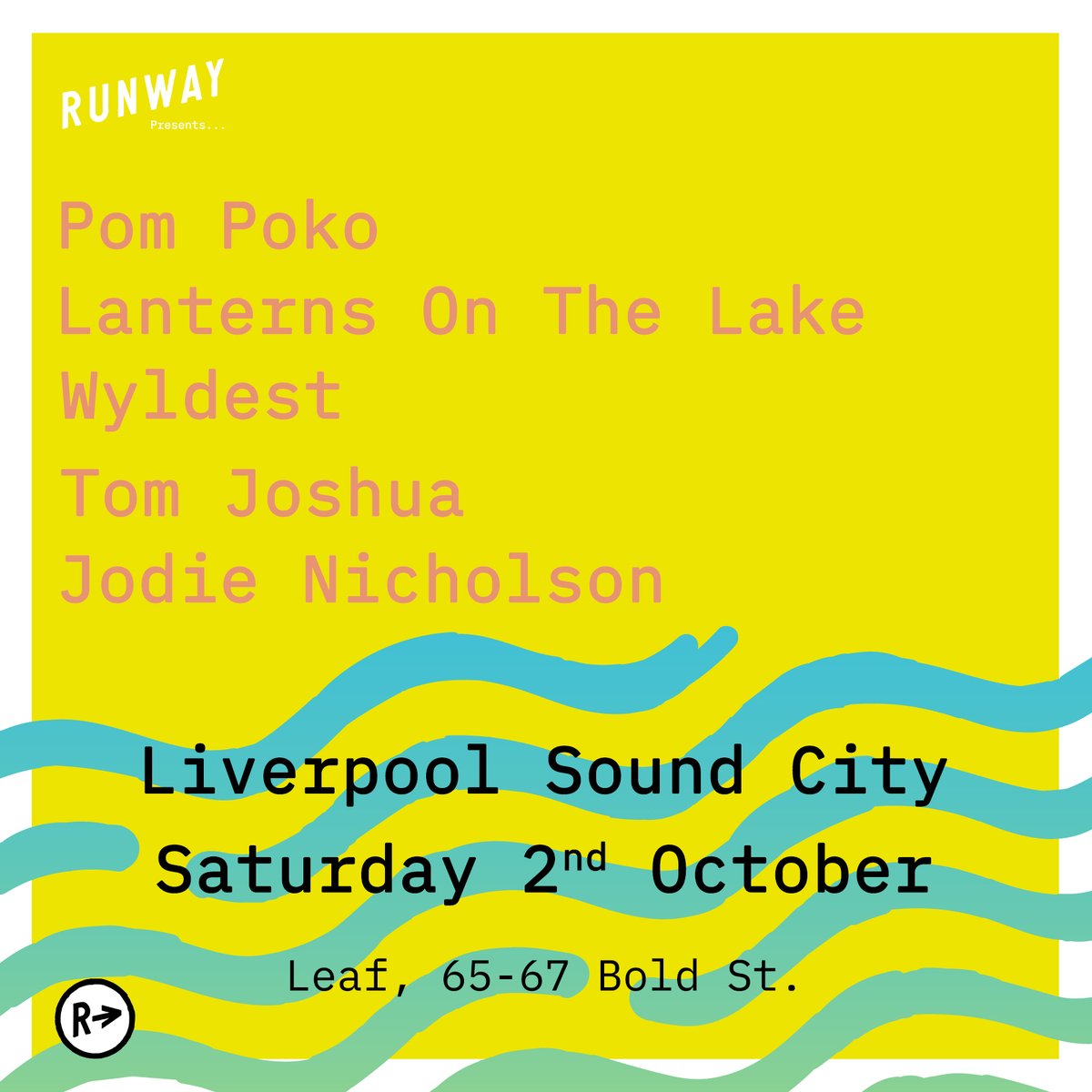 Beautiful group of <a href="/RunwayArtistsUK/">Runway</a> artists playing <a href="/SoundCity/">Liverpool Sound City</a> this weekend including our very own <a href="/Wyldest/">Wyldest</a>! 

Tickets + info here : soundcity.uk.com