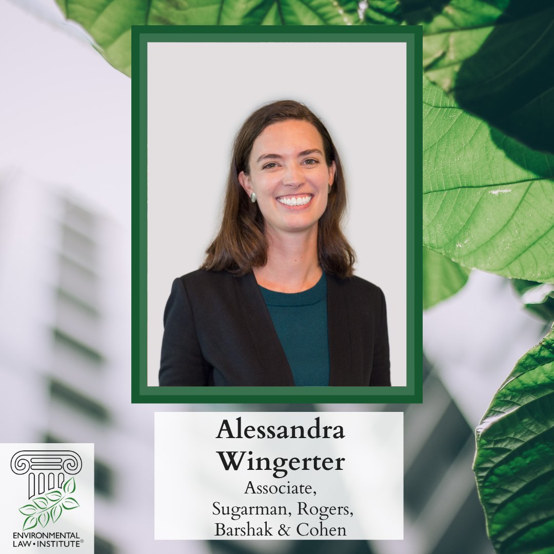 ELIORG's tweet photo. ELI is delighted to have Alessandra Wingerter of Sugarman, Rogers, Barshak &amp; Cohen in the Emerging Leaders Initiative (ELI ELI) 2021 Cohort. Learn more about #ELIELI here: https://t.co/u0UspP7aCj #leadership #careerdevelopment https://t.co/qE7j1Ca1MK