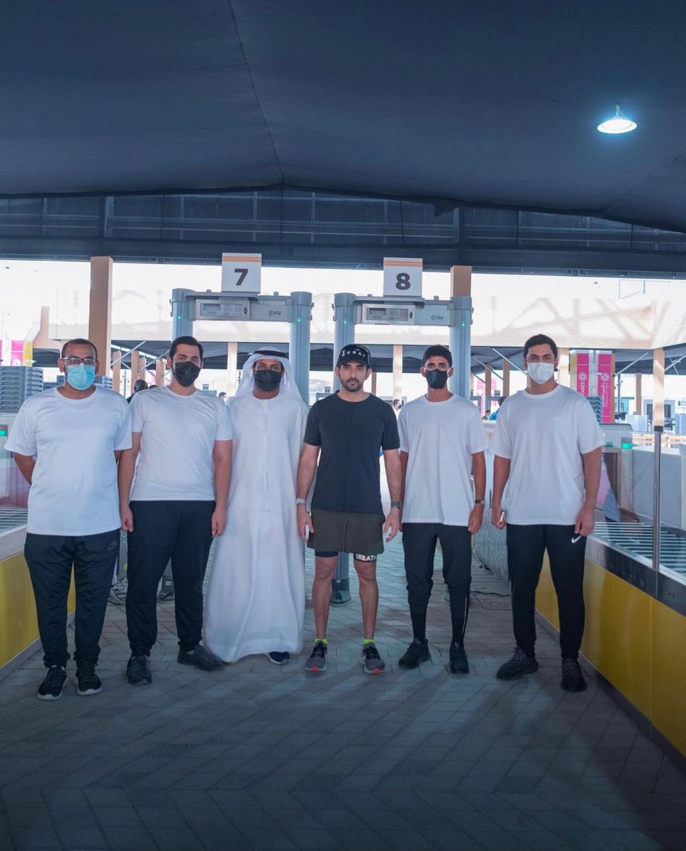 HamdanMohammed's tweet photo. A meeting of the minds, communication through culture… This is how we create the future, right here from @expo2020dubai . I am so proud of our teams for all their efforts to make this a reality and I also thank our National Service personnel for their outstanding efforts. https://t.co/SxgJ8a0TTR
