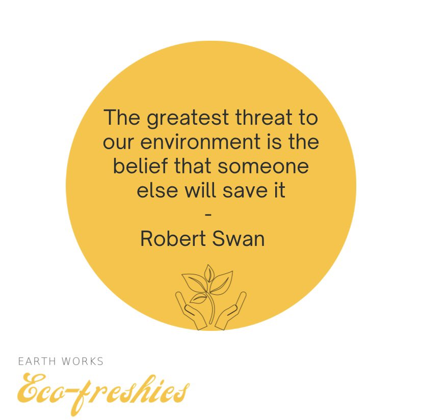 ecofreshies's tweet photo. Collectively we can make a huge difference by shopping sustainability and living as eco friendly as possible 🌍

Instead of assuming others will make changes take control and take the steps towards an environmentally friendly life💚

What’s your favourite environmental quote?🌱 https://t.co/C7RoU2BWnf