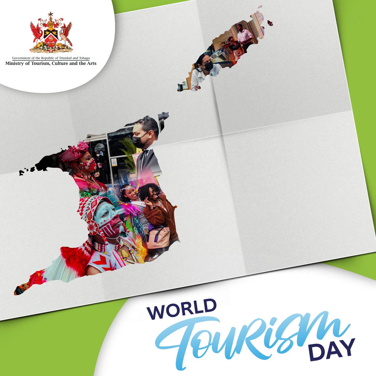 mccdtt's tweet photo. Today September 27, 2021, the Ministry of Tourism, Culture and the Arts joins the international tourism community in observance of World Tourism Day. See below for a message from the Minister of Tourism, Culture and the Arts, Senator the Honourable Randall Mitchell. https://t.co/zbiKsjLRUg
