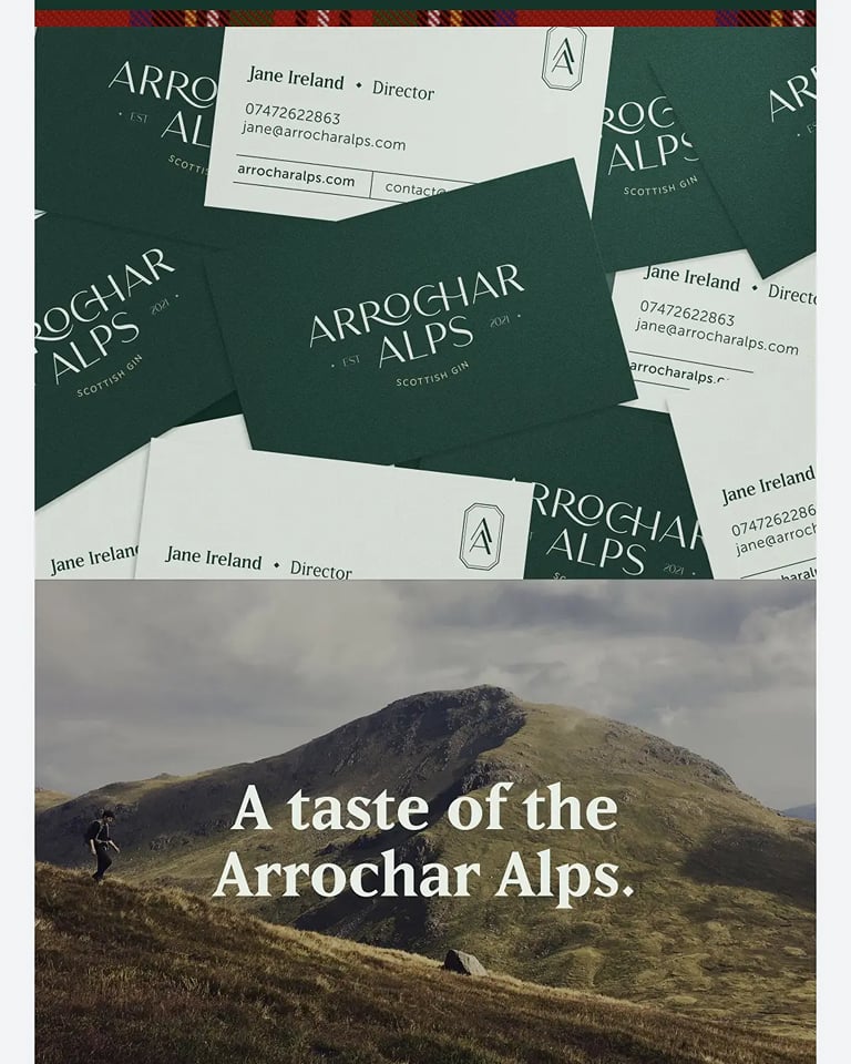 AcornPrintLabel's tweet photo. REBRANDING coming to life for our wonderful clients over at Arrochar Alps Gin 🍸⛰️ Your brand is the image or identity that your business projects, it is the way that consumers perceive your business. https://t.co/XHmOssWQ5s