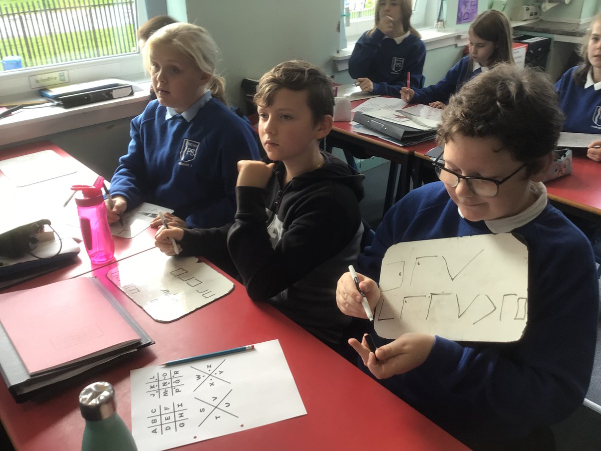 whitdale_ps's tweet photo. Lots of fun today in Maths for #mathsweekscotland We were using code to write secret messages and decipher secret locations in Alex Rider #numeracy @wlnumeracy #spycode https://t.co/ONofCqpJj5