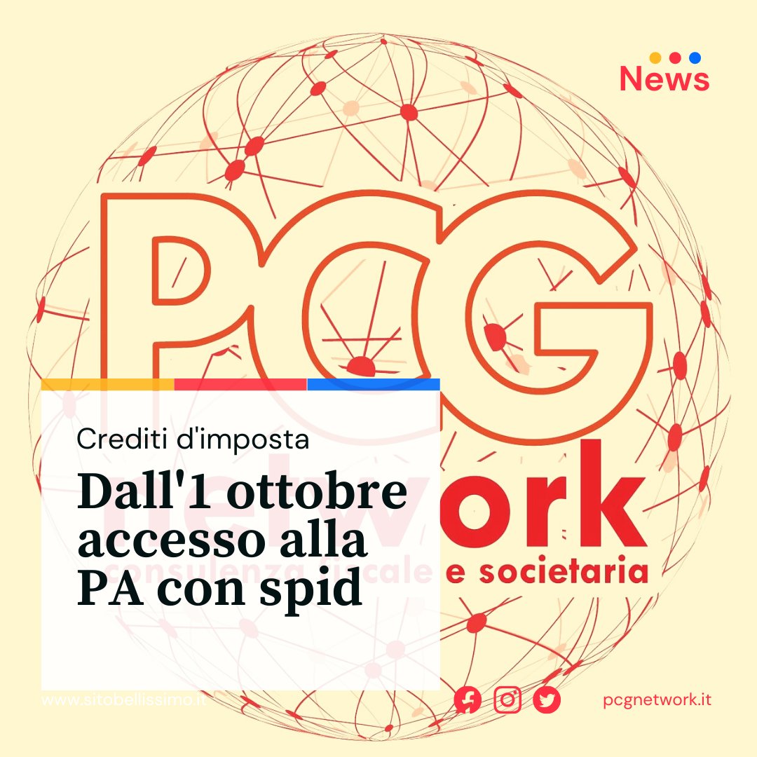 NetworkPcg's tweet image. Con comunicato del 15.9.2021, l’Agenzia delle Entrate ha reso noto che dall’1 ottobre 2021 l’accesso dei cittadini ai servizi online potrà avvenire solo con Spid, Cie e Cns. 

🔎 per info pcgnetwork.it/accesso-alla-p…

#spid #pubblica #amministrazione #pin #agenzia #entrate #inps