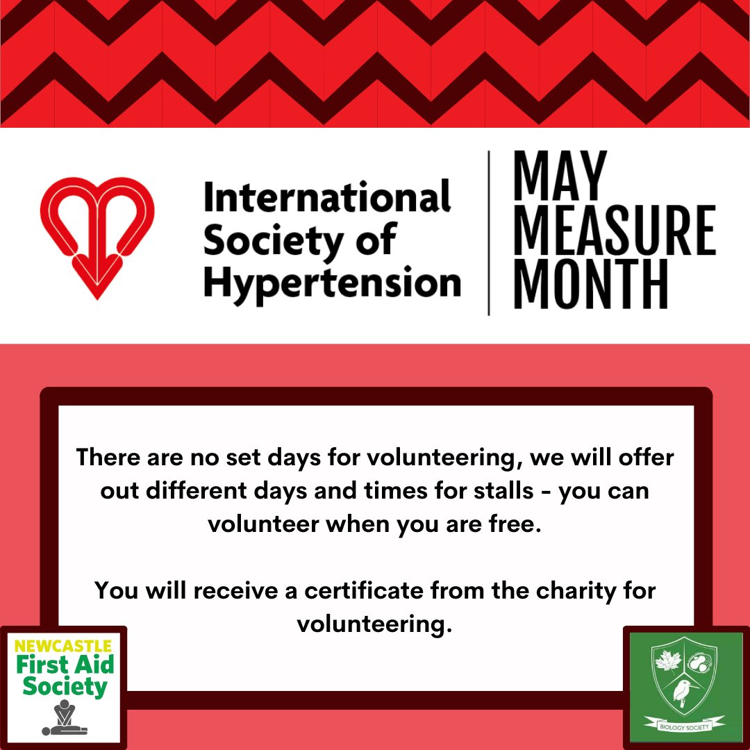 NewcastleFASOC's tweet photo. *VOLUNTEERING OPPORTUNITY* Open to members of First Aid Society and Newcastle Biology Society! You must attend a training session to volunteer 💚🩺❤️ https://t.co/EzB2BbAnbg