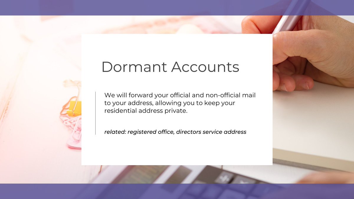 We can file dormant accounts on your behalf - contact us to discuss your company.

#dormantaccounts #dormantcompany #smallbusiness #companyformation #companyresponsibilities #hmrc #companieshouse #accounting #finance