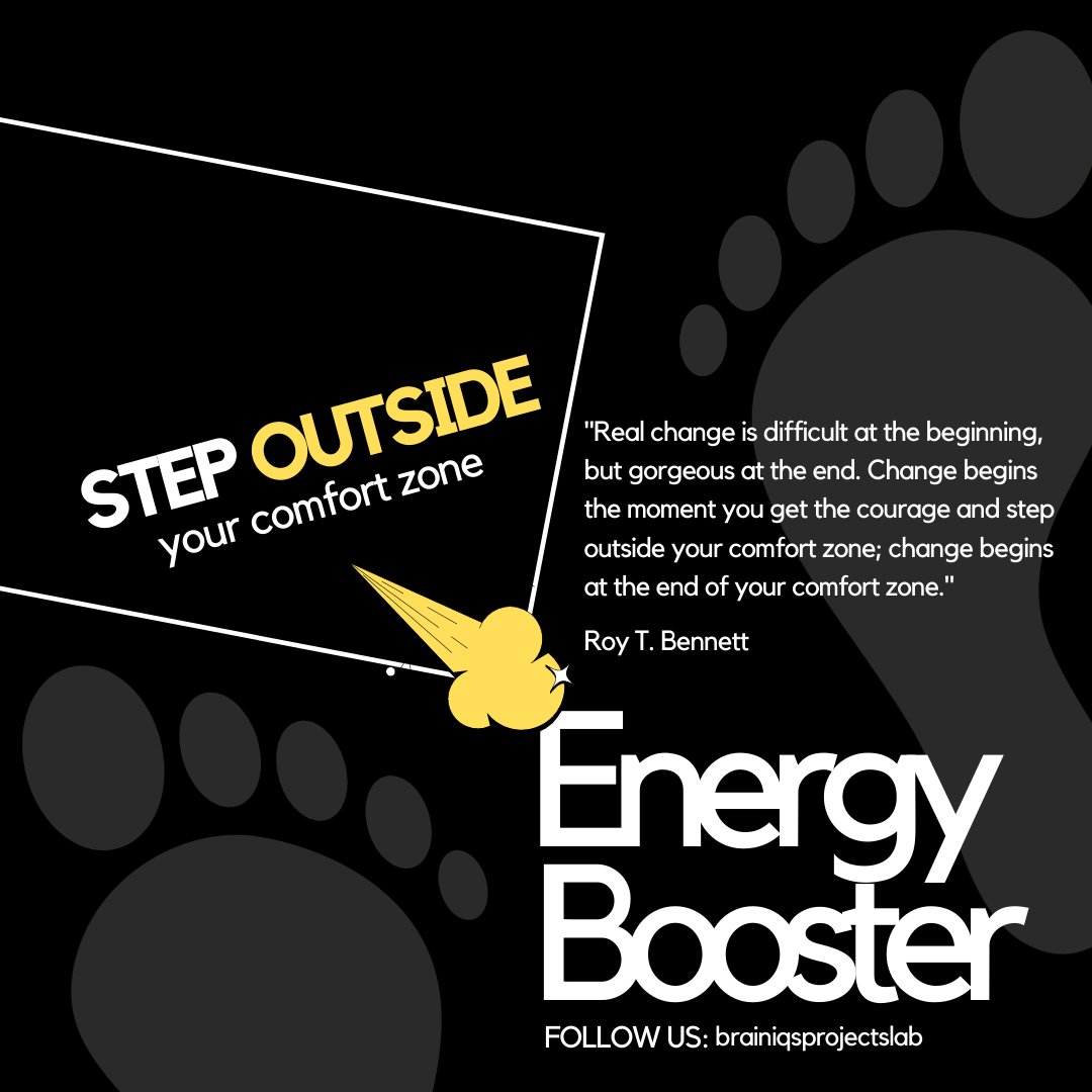 bplmain's tweet photo. Don't get too comfortable in your "little corner". Step out and be awesome!
#energybooster #bplmain #meaningfulopportunities https://t.co/LnDdUhyrFO