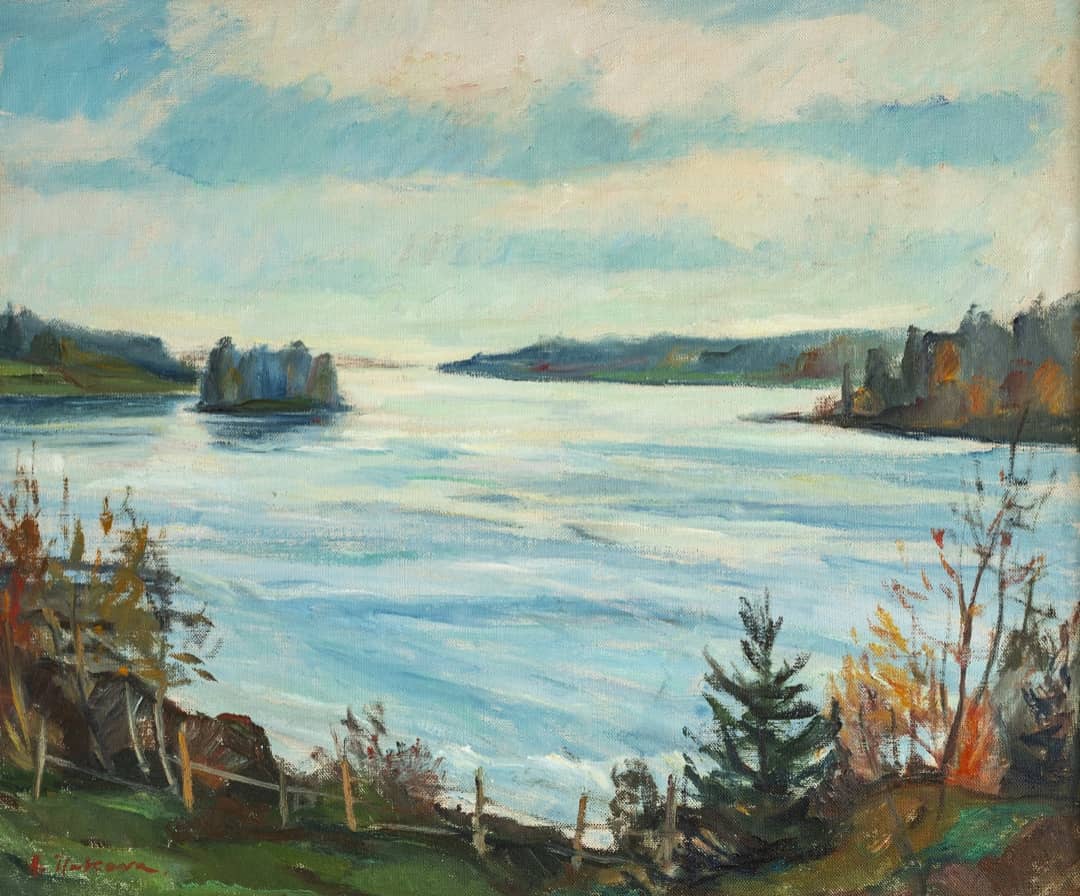 krvlkooppera's tweet photo. Pohjoisessa on saatu nauttia kauniista ruskasta. 🍁 Myös Aale Hakavan Petäjäisen koskimuotokuvissa loistavat syksyn sävyt.

Kuvat: Arto Liiti, Rovaniemen taidemuseo https://t.co/nLGTF5VvxF