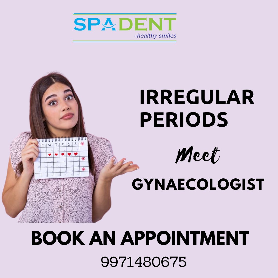 spadent_india's tweet image. Irregular menstruation can have causes that aren't due to underlying disease.
.
.
Contact us at 9971480675
.
.
#spadent #spadenthospital #irregularperiods #menstruation #female #gynocologist #treatment #regularperiods #najafgarh