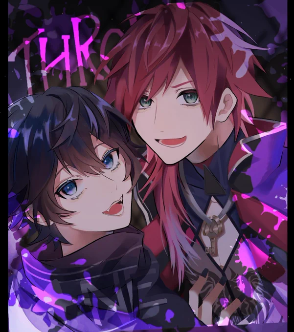 最近見てる2人!
#AXIART #イロ絵す #THRONEZ 