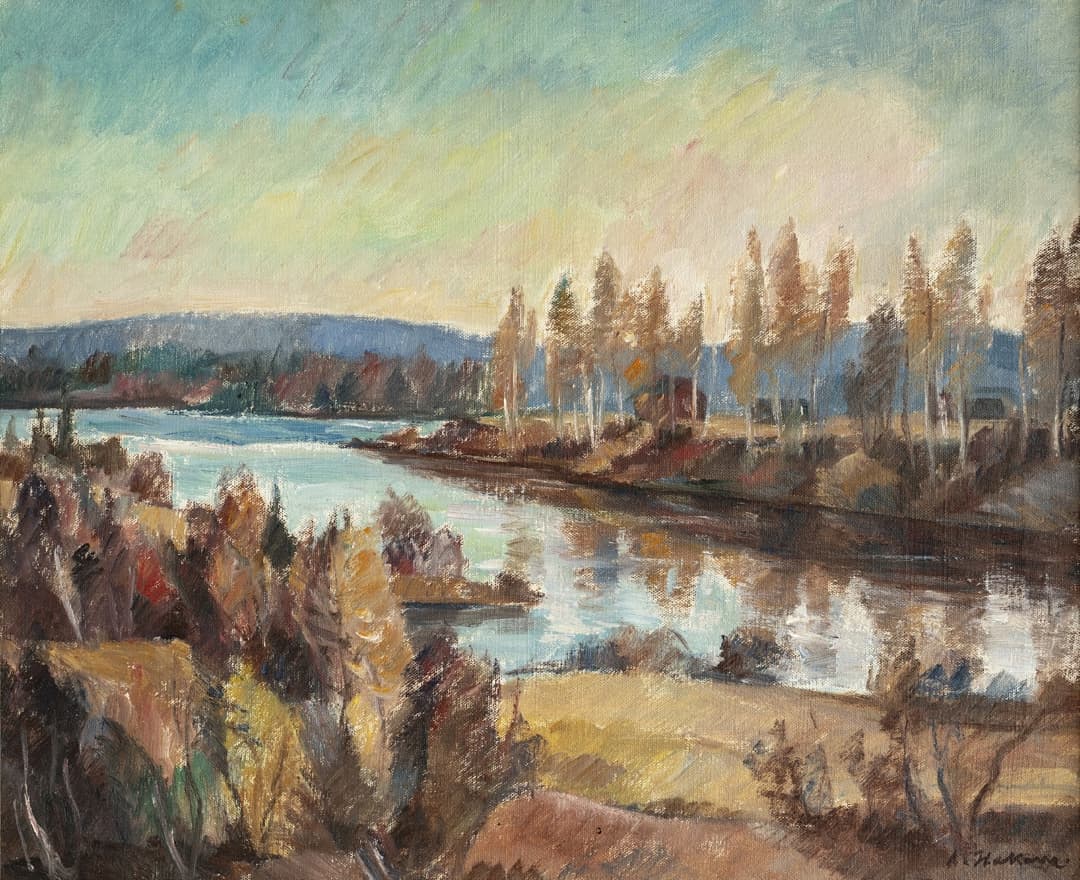 Pohjoisessa on saatu nauttia kauniista ruskasta. 🍁 Myös Aale Hakavan Petäjäisen koskimuotokuvissa loistavat syksyn sävyt.

Kuvat: Arto Liiti, Rovaniemen taidemuseo