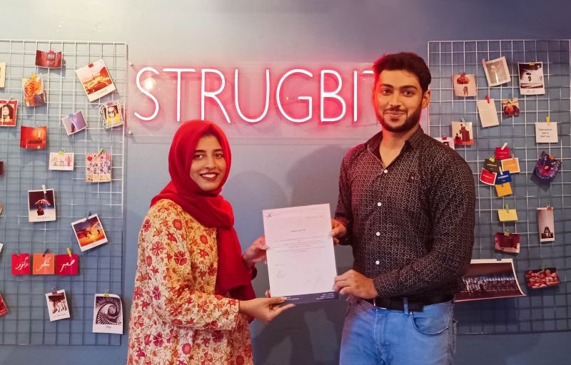 Strugbits_'s tweet photo. We take immense pride in announcing our Employee of the Year, Nabeel Ahmed, who worked really hard to achieve excellence. We are proud of you!
#employeeoftheyear #success #hardwork #Strugbits https://t.co/HU76vA76b2