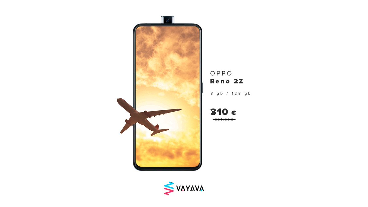 VAYAVA_ES's tweet photo. Viaja✈️🚗🚅, descubre 👀y guarda las fotos de los mejores momentos con la cuádruple cámara del OPPO #Reno2Z ¡No te dejes nada!👉https://t.co/O99g82bGih
#OPPOReno2Z #OPPO #RebajasOPPO #WorldTourismDay #Turismo https://t.co/06y0GKC4Ts