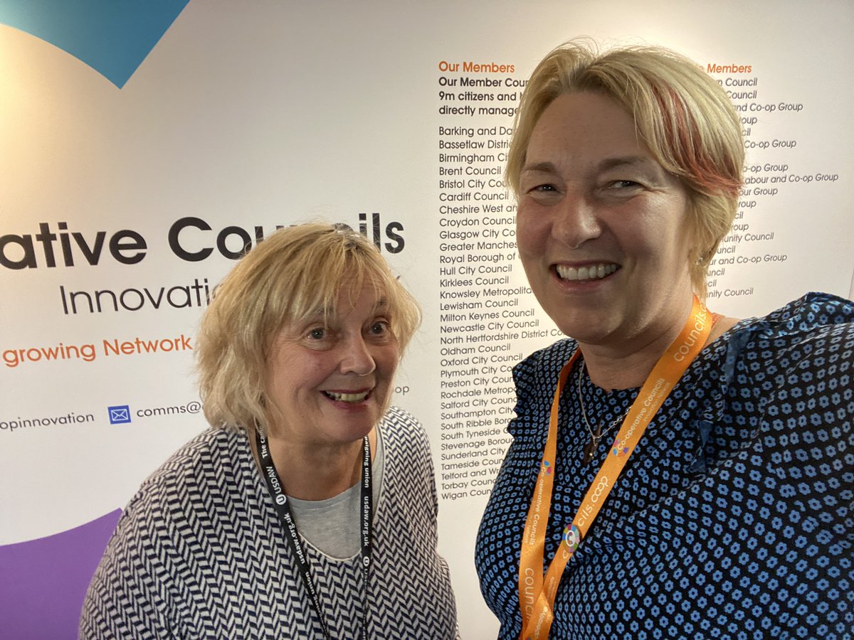 CoopInnovation's tweet photo. Met up with @delirioushappy @labouryork today at #Lab19.
York Labour Group is an Associate Member of the #CoopCouncils Network

#OurCoopDifference https://t.co/rb1ykTIxXc