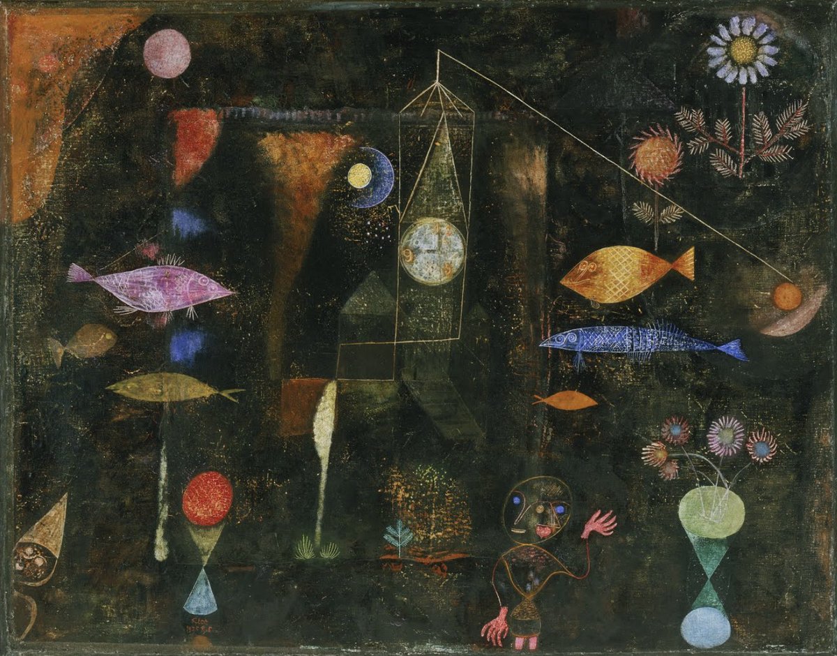 googlearts's tweet photo. “Fish Magic”
🎨  Paul Klee
📅 1925
🏛️ @philamuseum 

https://t.co/qJpouNDcFH  

#ArtworkOfTheDay https://t.co/sf2cFv0yek