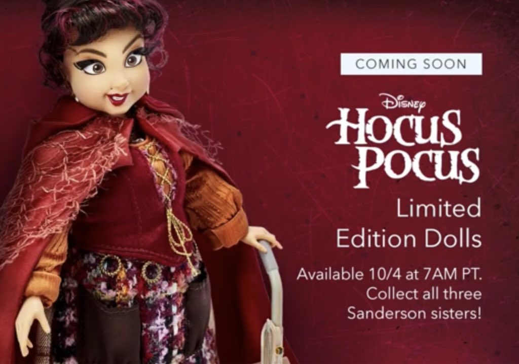 sanderson sisters limited edition dolls