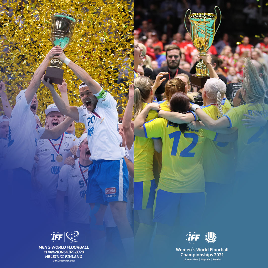 GREEN LIGHT🚦 🆗 📢

It's confirmed! Both the women's WFC in Uppsala 27 Nov - 5 Dec and the men's WFC in Helsinki 3 - 11 Dec will take place this winter! Keep yourself updated on our channels for information about tickets and more.

#Floorball #WFC2021 #Uppsala #WFCHelsinki2020