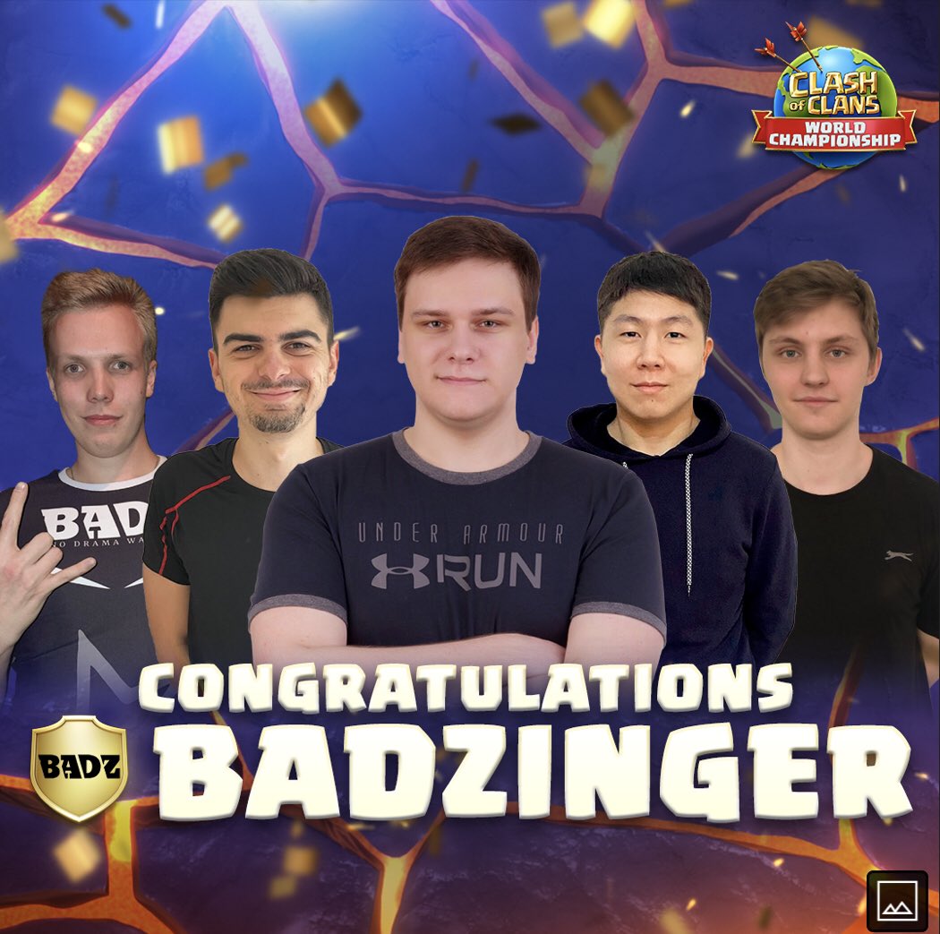 BADZINGER_COC's tweet photo. Secured golden ticket😱Can’t wait to try new update and start preparing for the grand final😍
Really sorry for @QSFN_COC . It’s not the victory we wanted🥺 We think @supercell should add some alternative ways to prove fp during matches as there are too many unnecessary dq💔 https://t.co/SWmkBbrMNU